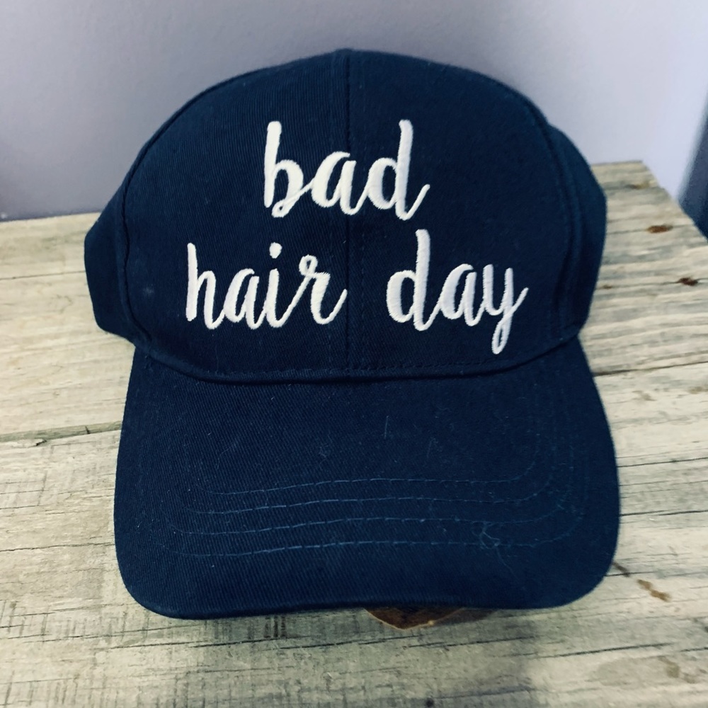Navy blue women's hat